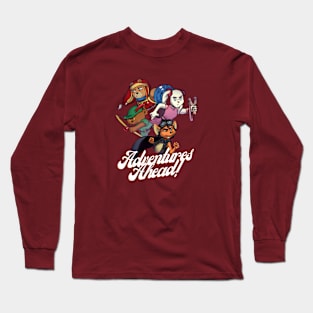 The Night Guardians - Adventures ahead! Long Sleeve T-Shirt